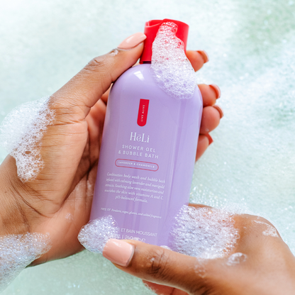 HēLi - Shower Gel & Bubble Bath - Lavender and Chamomile